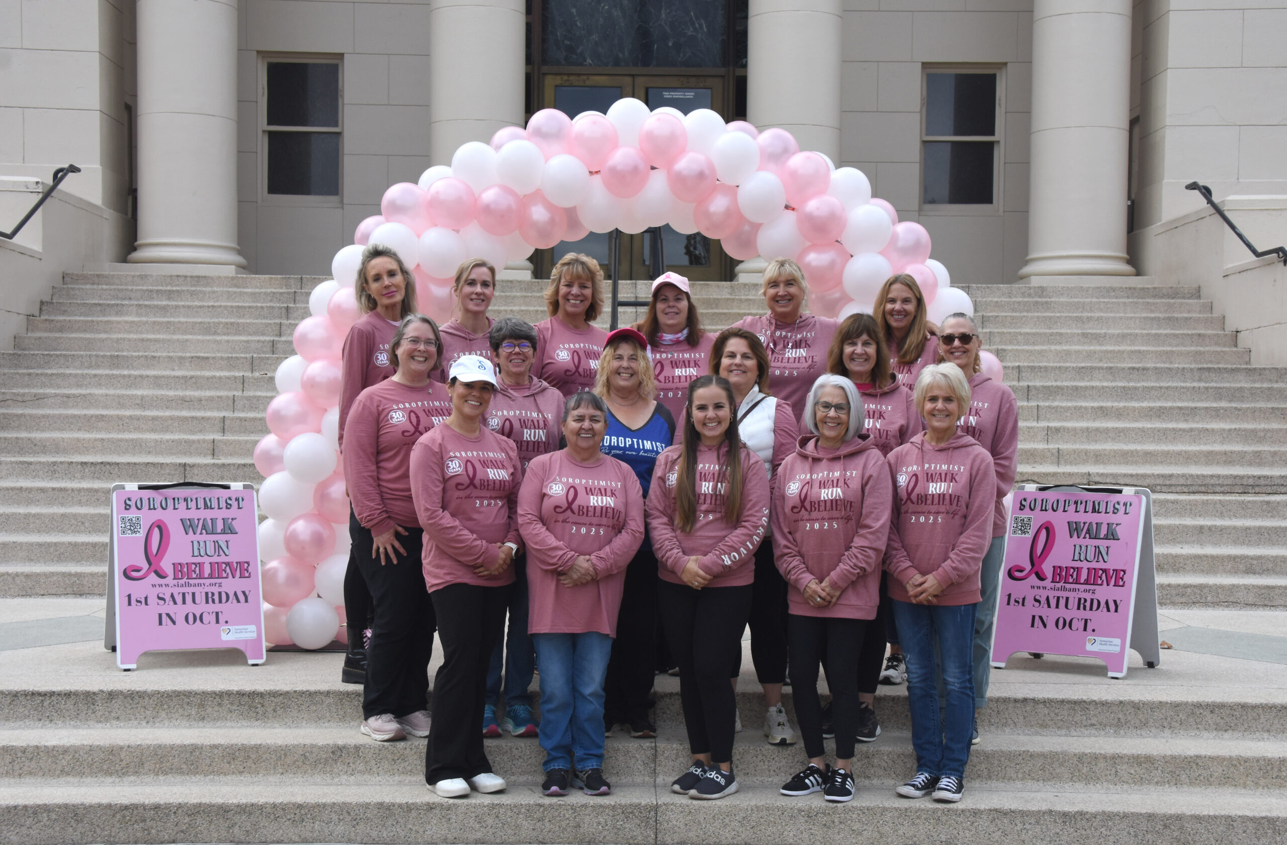 Group photograph of Soroptimist members